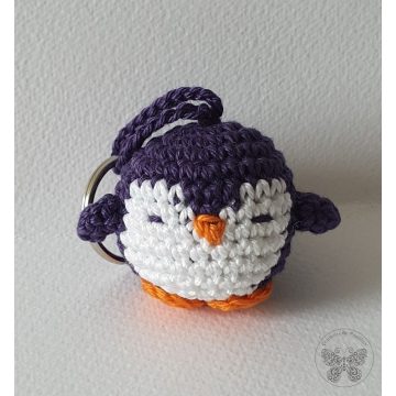 Gombóc pingvin - sötétlila